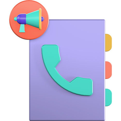 contact par téléphone
